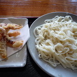 蔵のそば処きよ - げそ天