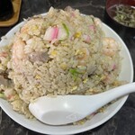 中華料理 末広 - えびチャーハン(大) 1,100円