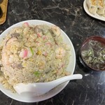 中華料理 末広 - えびチャーハン(大) 1,100円