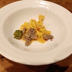 おのひづめ - ラム肉のファルファッレ