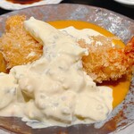 京町堀 なかむら - 海老フライ③