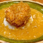 京町堀 なかむら - ミンチカツカレー③
