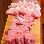 京町堀 なかむら - 本日の銘柄豚②