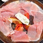 京町堀 なかむら - 雪解け生ハム①