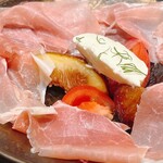 京町堀 なかむら - 雪解け生ハム②