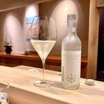 多仁本 - 鮎の塩焼きには　七本鎗awaibukiスパークリング