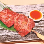 うまい登米っこ 欒や！ - この日は仙台牛串焼きかな？