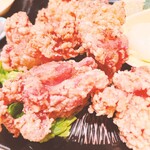 うまい登米っこ 欒や！ - かなり大きい唐揚げ！サクサク感すごい