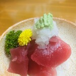 きらく - 鮪刺身^ - ^