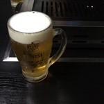 焼肉めお - 生ビール