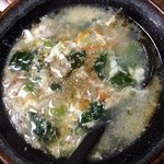 焼肉めお - 玉子スープ