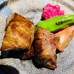 こ熊や - 牛ステーキ