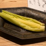 MAKIBI YUI - ヤングコーンのお浸し