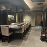 銀座 鉄板焼き ステーキ K-sio - 店内カウンター席