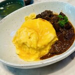 KUB･KAO KUB･PLA central eastville - オムレツ＆牛タンシチュー