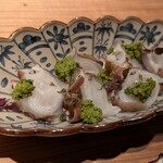 MAKIBI YUI - タコとメークインの春菊のジェノベーゼ