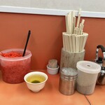 元祖ラーメン長浜家 - 卓上！