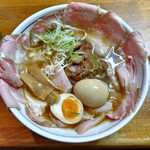 虎一番 - 鶏出汁ラーメン＋煮たまご＋チャーシュー