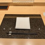 鮨 しみず - カウンター席