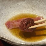 銀座 鉄板焼き ステーキ K-sio - 20時間以上煮詰めたトマトとがコンソメと美味しさを伝え合ってました。