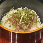 銀座 鉄板焼き ステーキ K-sio - 黒毛和牛のひつまぶし