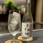 銀座 鉄板焼き ステーキ K-sio - 京都の名水　伏水　驚くほど美味しいお水。