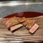 銀座 鉄板焼き ステーキ K-sio - 美味しくて、暖かいうちに全て食べました！