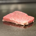 銀座 鉄板焼き ステーキ K-sio - いい音がします。