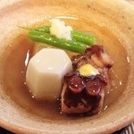 山玄茶 - タコの煮物