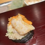 艪 - のどぐろとウニの巻き物