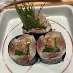 艪 - イワシの磯部巻き