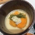 艪 - ウニの冷製茶碗蒸し