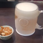 キッチン あずま - ハートランド(生) と 柿ピー