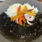 TexturA - イカの墨煮とバターライス