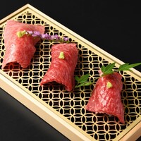 松阪牛の3種握り
