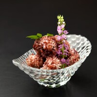 ウルテの湯引き 梅ソース