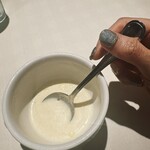 オザミ・デ・ヴァン 本店 - 冷製コーンポタージュ