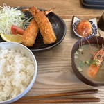 海老フライ武藤 - 海老フライ定食（本日はスタッフ3名出勤）
2600円
