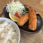 海老フライ武藤 - 海老フライ定食（本日はスタッフ3名出勤）
2600円