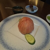 赤坂 津つ井 総本店 - 冷やしトマト！　暑い夏にはさっぱりと