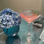 Tiffany Blue Box Café - 桃のカクテル