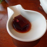 大山無價 - 赤ワインビネガーゼリー