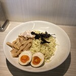 麺屋はる - ひんやりつけめん1.5玉　煮玉子•チャーシュー•メンマのせ