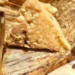 酒々落菜 - しっかりと味が染みた鶏肉と椎茸にモッチリした餅米がアツアツで美味しい