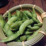 UDON酒場 三三六號 - 茹でたて茶豆480円