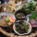 古民家で昼ごはん梅里 - 