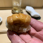 銀座鮨処 まぐろ相馬水産 - 馬糞うに