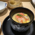銀座鮨処 まぐろ相馬水産 - 茶碗蒸し