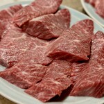 炭火焼肉ホルモンさわいし - 和牛特選ハラミ（¥5,000）