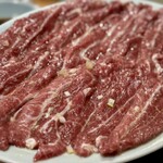 炭火焼肉ホルモンさわいし - ツラミ（¥1,600）